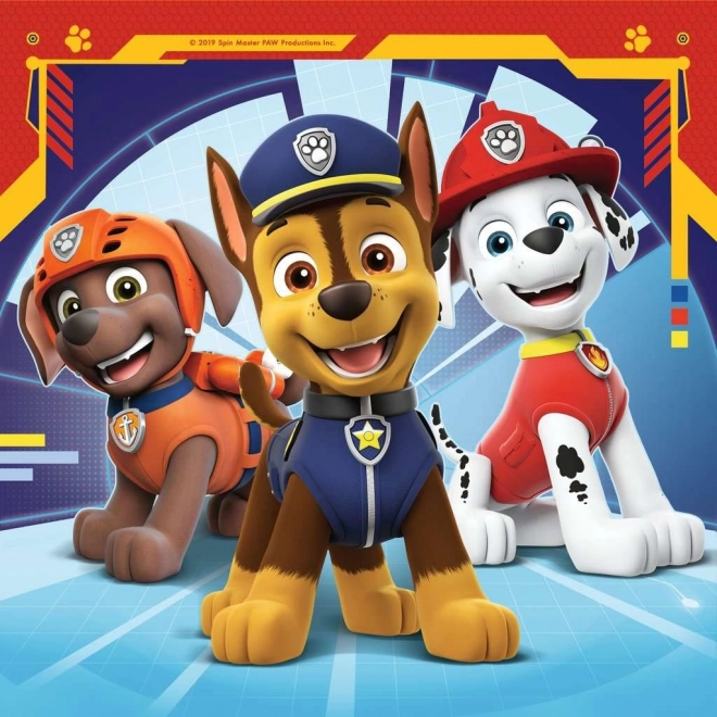 Ravensburger puzzel Paw Patrol 3x49 stukjes