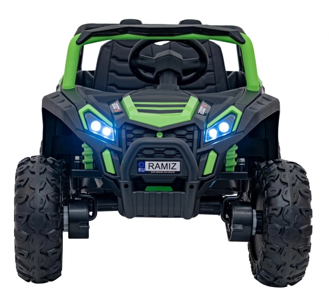 Elektrische kinderauto Buggy UTV 2000M Racing Groen