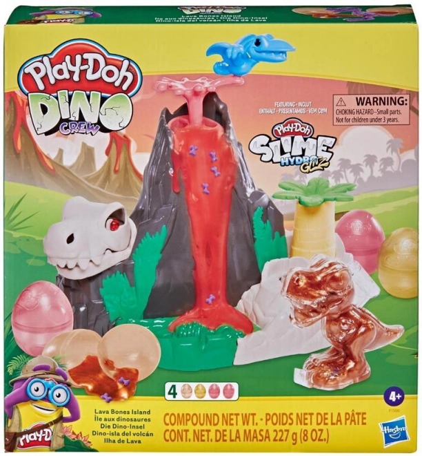 Play-Doh Dino Crew lava eiland vulkaan