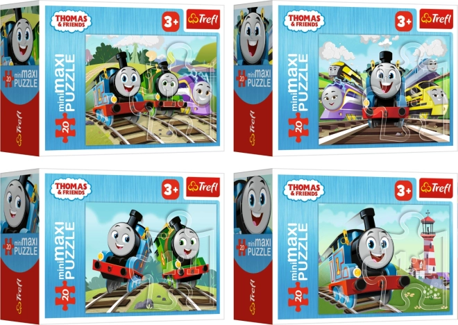 Puzzel mini Maxi Thomas en vrienden 20 stukjes