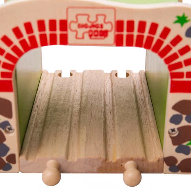 Bigjigs Rail Dubbele Spoortunnel