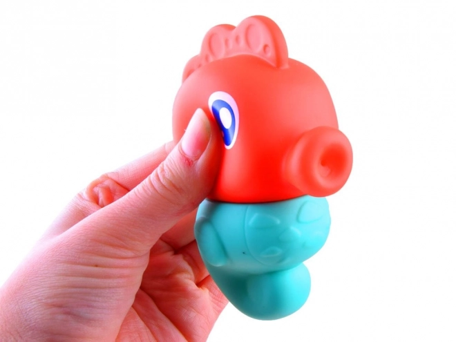 Organizer voor water met kleurrijke speeltjes