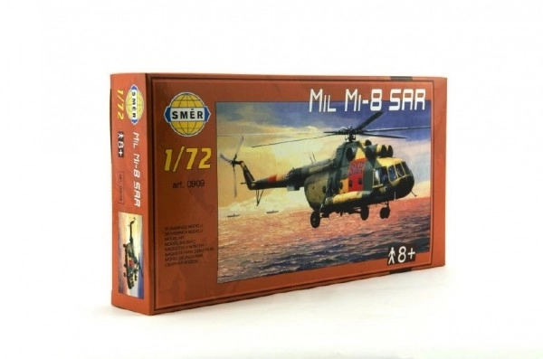 Model Mil Mi-8 SAR 1:72 25,5x29,5 cm in doos 34x19x6cm
