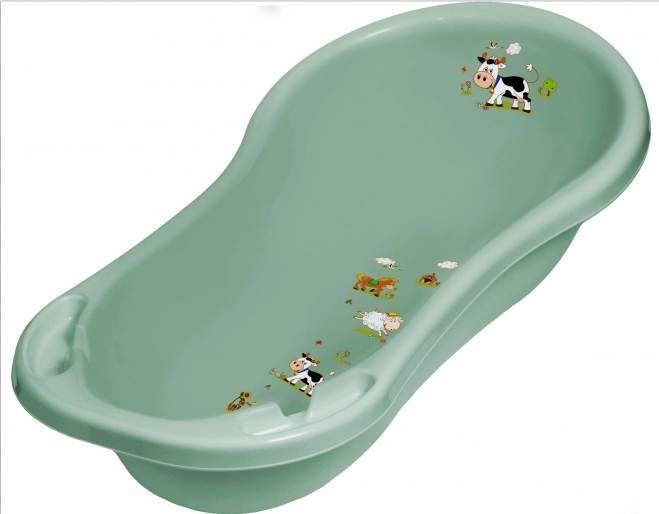 Kinderbadje Funny Farm groen