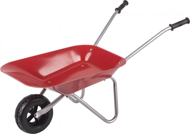 Classic World metalen kinderkruiwagen voor tuin en zandbak