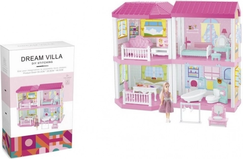 Huisje met accessoires voor kinderen