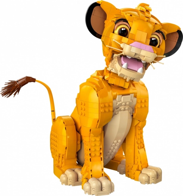 Gedetailleerde figuur van jonge Simba