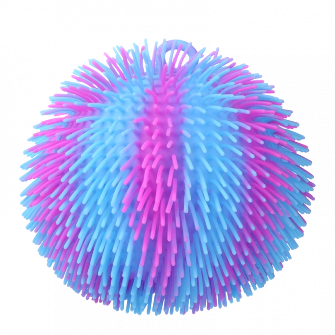 Antistress pufferbal met licht 18 cm
