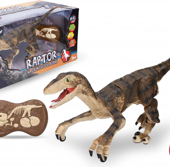 Raptor met afstandsbediening bruin 45 cm