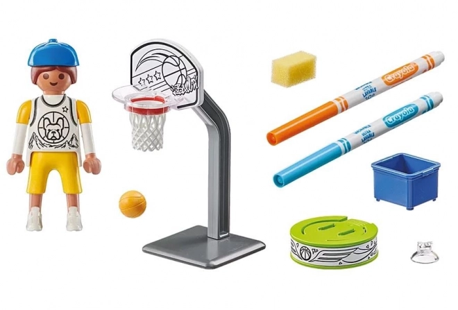 Playmobil Kleur Skater met basketbal