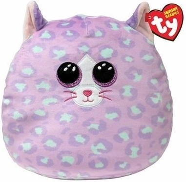 Pluchen knuffel TY Squishy kat 22 cm