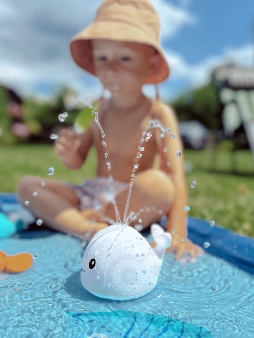 Bad voor kinderen LED Spuitende walvis