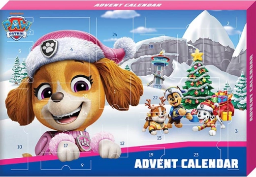 Adventskalender PAW PATROL voor meisjes