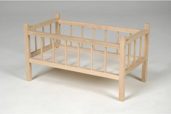 Houten ledikant