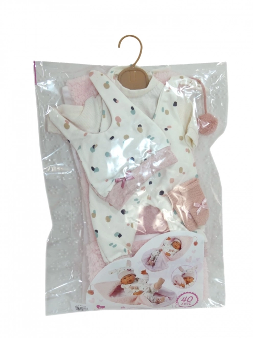 Llorens M738-86 kleding voor babypop NEW BORN maat 40-42 cm