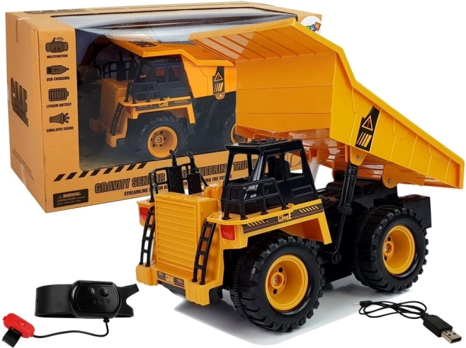 Bouwkiepwagen op afstandsbediening met gebarenbesturing 1:22