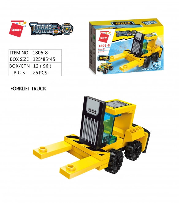 Qman heftruck uit de serie Heavy Transporter