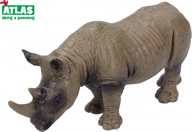 Beeldje van Afrikaanse neushoorn 13 cm