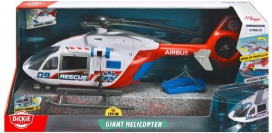 Dickie Toys reddingshelikopter AIRBUS met licht en geluid 54 cm