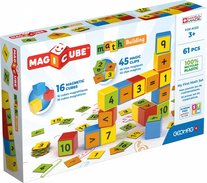 Geomag Magicube Wiskunde 61 stuks