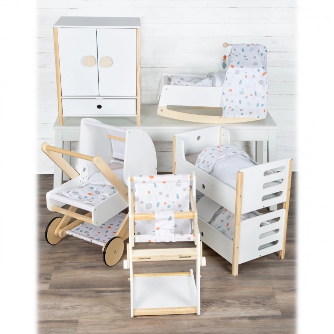 Small Foot Kastje voor poppen Little Button