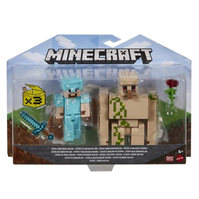 Minecraft figuurtjes 8 cm dubbele verpakking