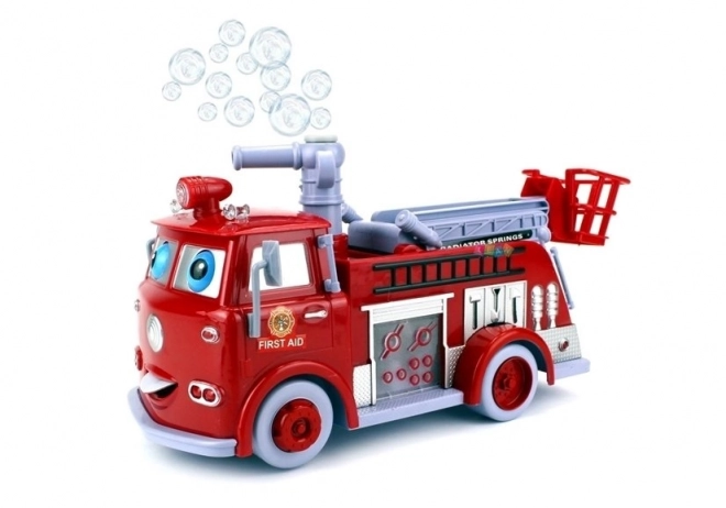 Interactieve brandweerwagen met bellen voor kinderen