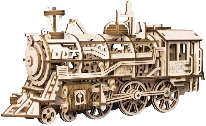 Locomotief - 3D houten bouwpakket