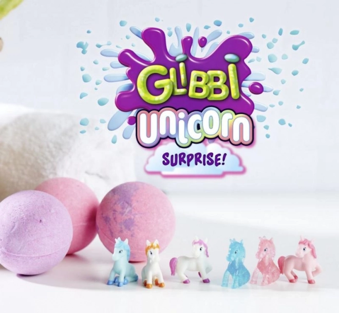 Glibbi Unicorn waterbom met verrassing