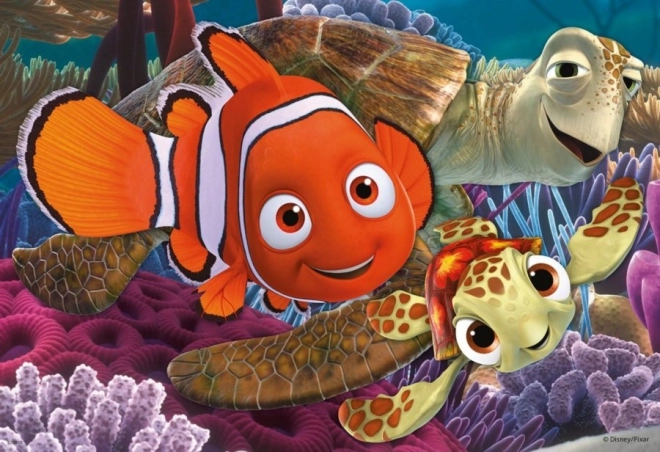 RAVENSBURGER Puzzel Op zoek naar Nemo 2x12 stukjes