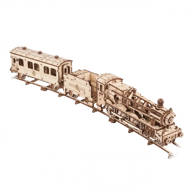 Ugears 3D houten mechanische puzzel Harry Potter Zweinstein Express
