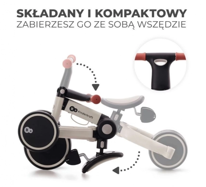 Driewieler 4TRIKE SILVER GREY