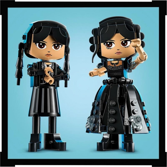 LEGO Wednesday Addams figuur