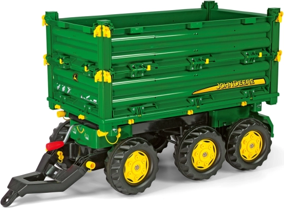 rolly toys kiepaanhanger john deere met 3 assen