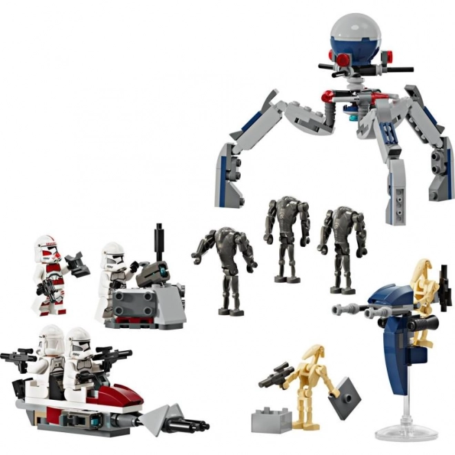 LEGO® Star Wars™ 75372 Clone Trooper- en Battle Droid-gevechtspakket