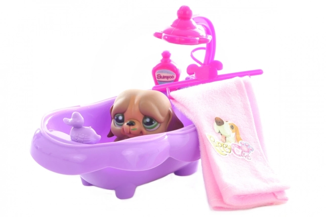 Set van hondjes met accessoires