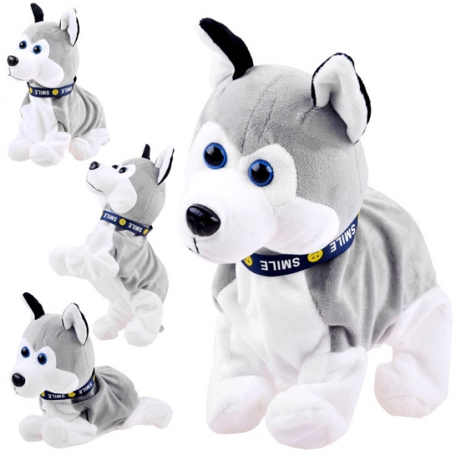 Interactieve pluchen hond Husky