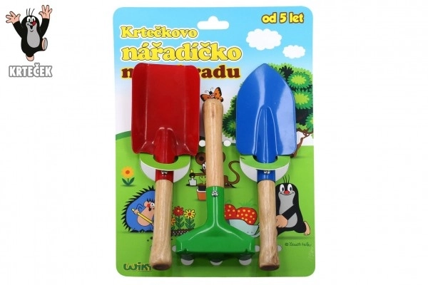 Kindertuingereedschap Molletje 3st