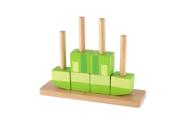Houten puzzel - Kikker