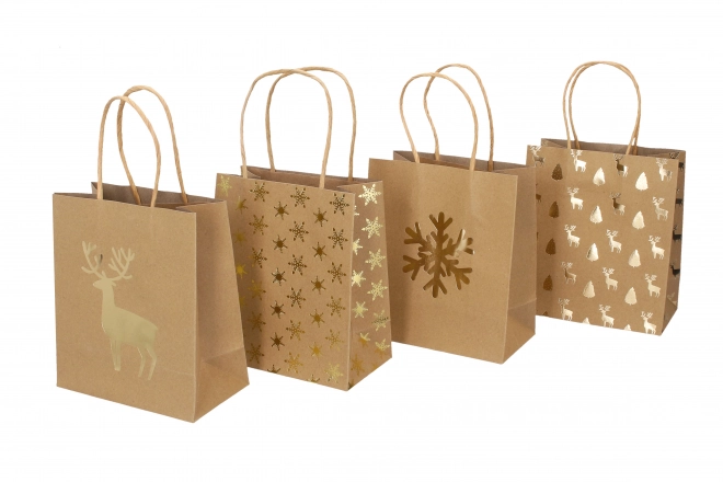 Cadeauzak XS 15x17x8cm Kerstmis