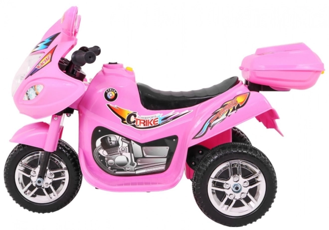 Trike BJX-088 elektrische motorfiets + geluiden + lichten – Roze