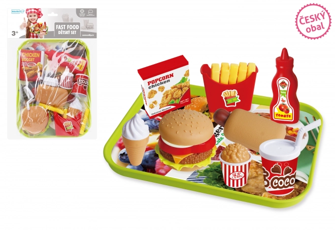 Fastfood Snacks met Dienblad - Tsjechische verpakking