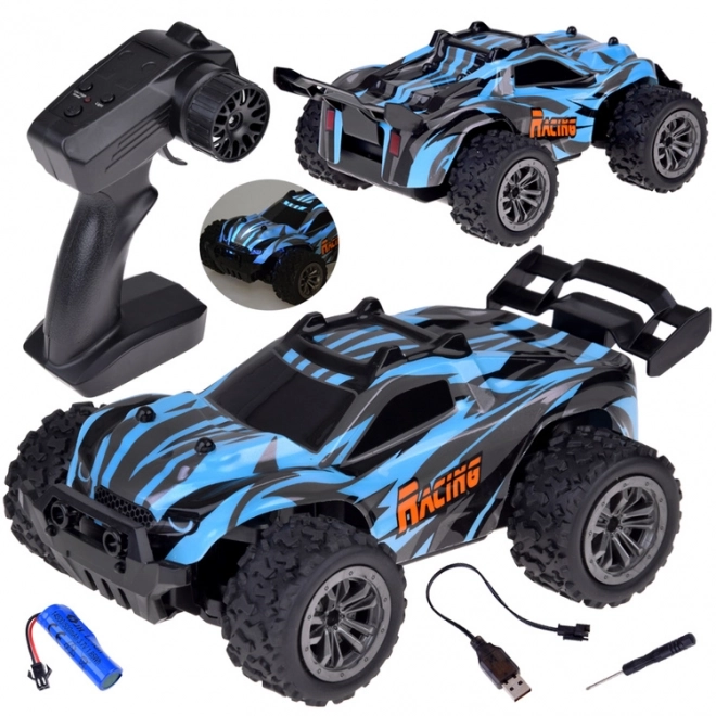 Op afstand bestuurbare auto Rapid Monster met verlichting