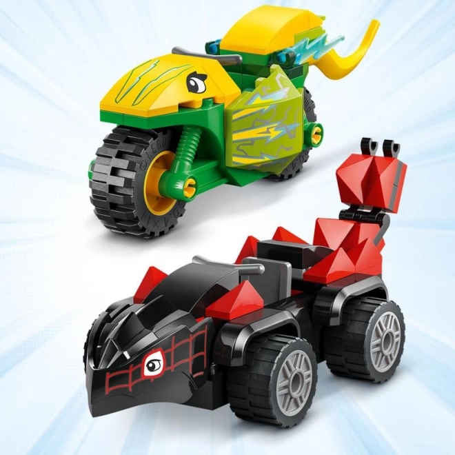 LEGO SPIDEY en zijn geweldige vrienden: dino-achtervolging van Spin en Electro (4+, 124 onderdelen)