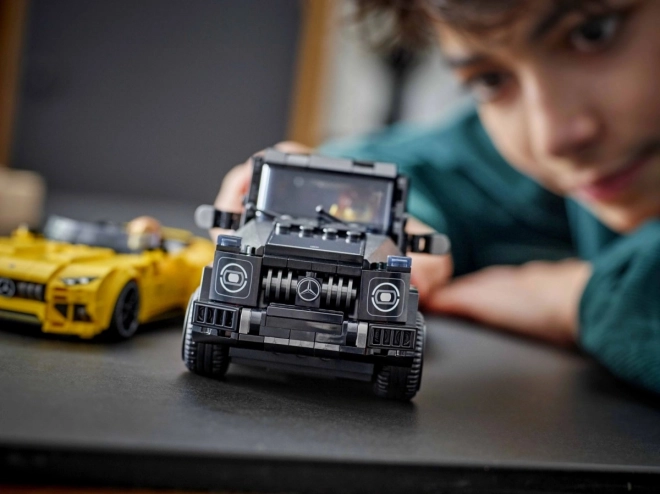 LEGO Speed Champions 76924 Mercedes-AMG G 63 en Mercedes-AMG SL 63