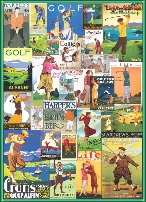EUROGRAPHICS Legpuzzel Wereldgolf 1000 stukjes