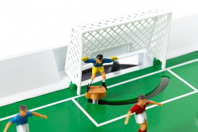 Mini voetbaltafel op veren voor 22 spelers