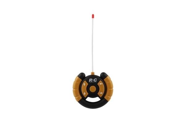 Combine/maaier RC plastic 22cm 27MHz op batterijen met licht 2 soorten in doos 30x21x12cm