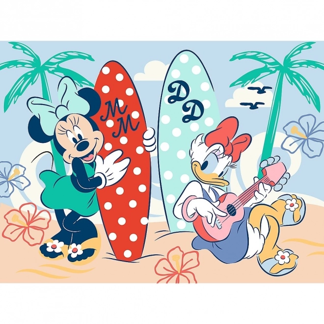Puzzel Kleurrijke Minnie 30 stukjes