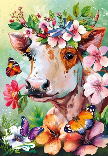 Puzzel CHERRY PAZZI Wow, koe! 500 stukjes